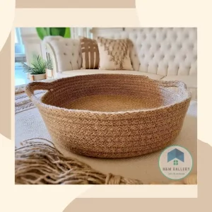 Jute round tray shape2
